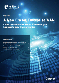 China Telecom A New Era for Enterprise WAN Gartner Report